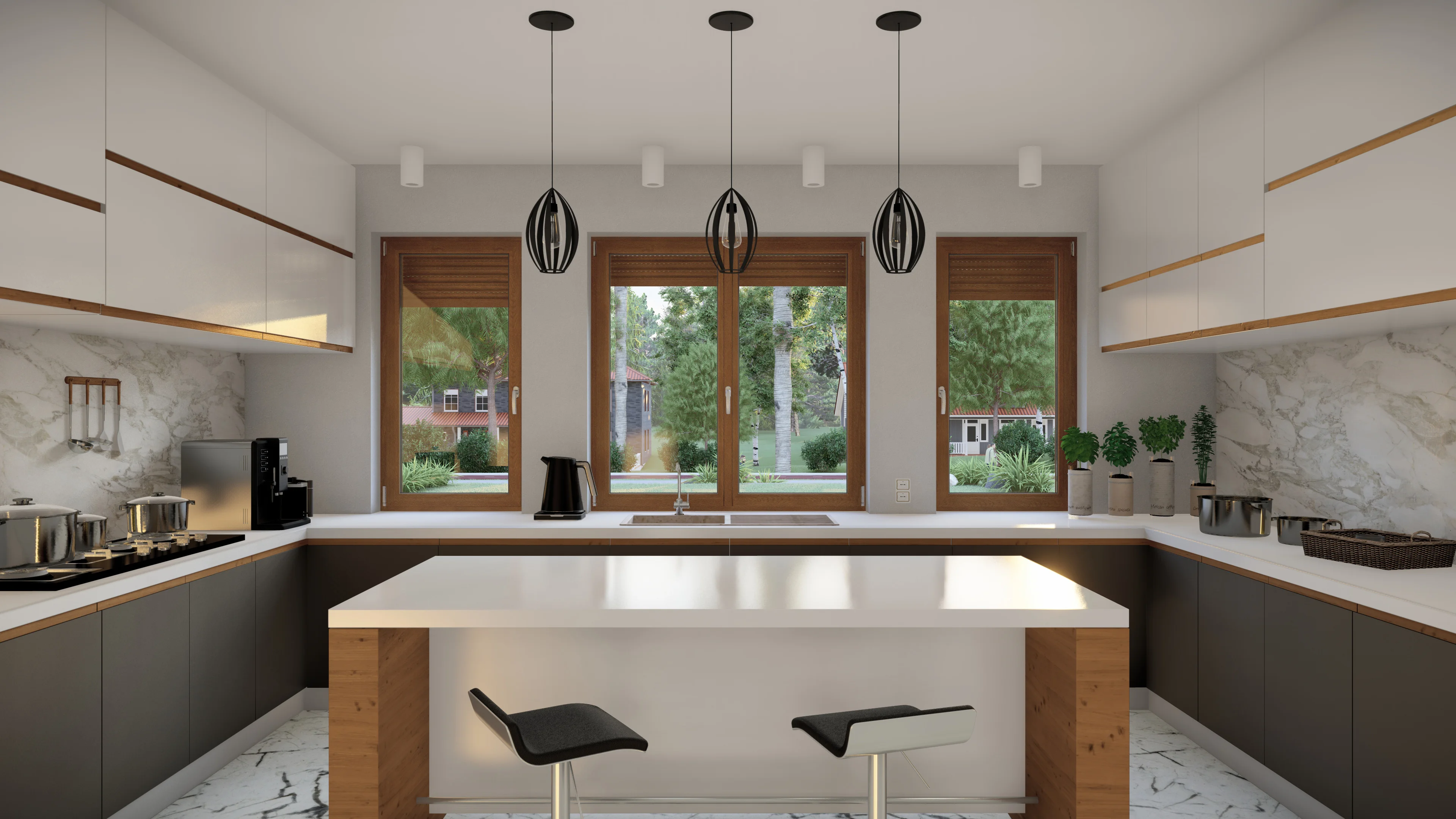 Fenêtre PVC en situation 2